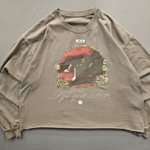 Don Toliver "Life of a Don" 2021 Tour Long Sleeve Graphic Tee - Faded Brown
